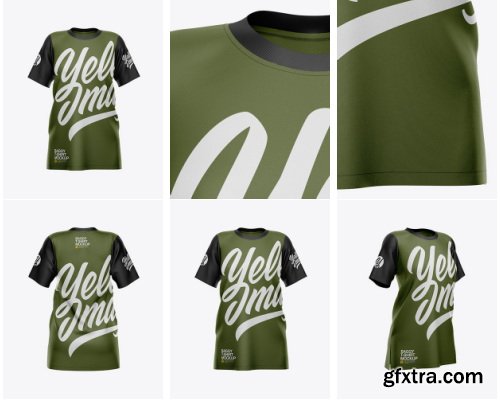 YellowImages - Women\'s Baggy T-Shirt Mockup - 45757