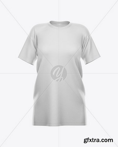 YellowImages - Women\'s Baggy T-Shirt Mockup - 45757