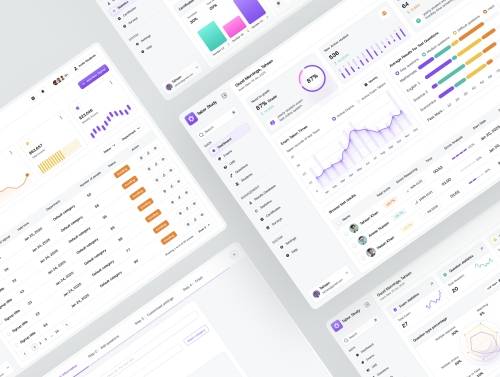'AI Online Exam Management Web App UI Kit'