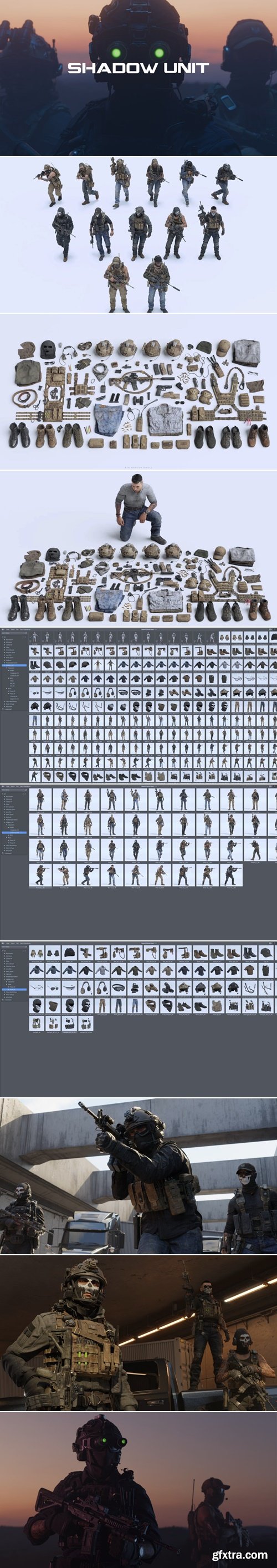 BigMediumSmall - Shadow Unit for Blender