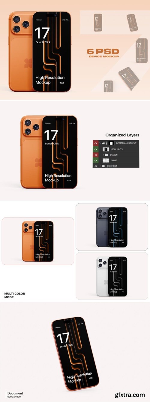 MockupCloud - High Quality iPhone 17 Pro Max Mockup