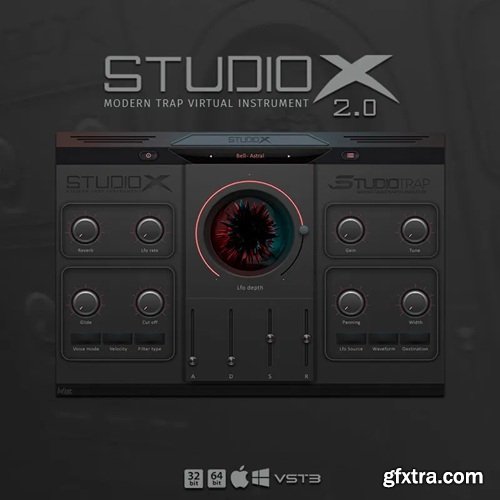 Studio Trap StudioX v2.0 Modern Trap Plugin Instrument