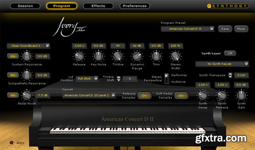 Synthogy Ivory II American Concert D