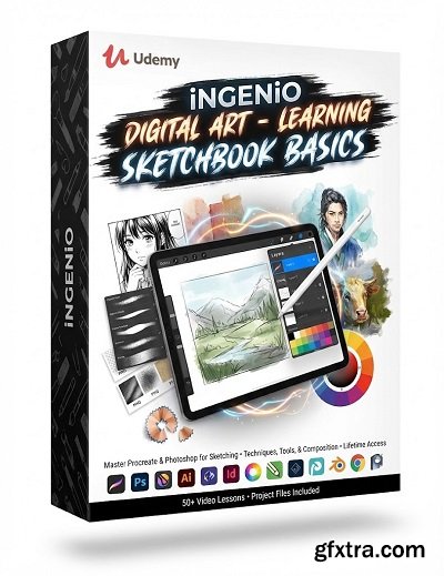 Udemy - iNGENiO Digital Art - Learning Sketchbook Basics