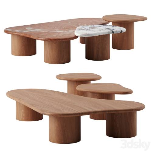 '3dsky Pro - SKIMMING coffee tables by SSS Atelier'