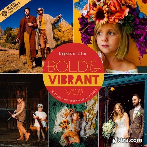 Luxe Lens - Bold & Vibrant 2.0 Lightroom Presets & AI Powered Tools - Desktop & Mobile