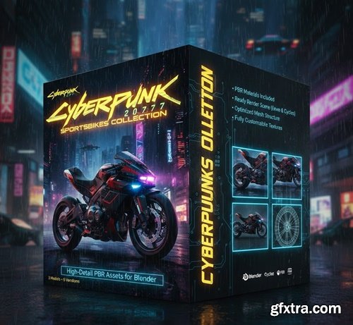 Cyberpunk 2077 Sportsbikes Collection