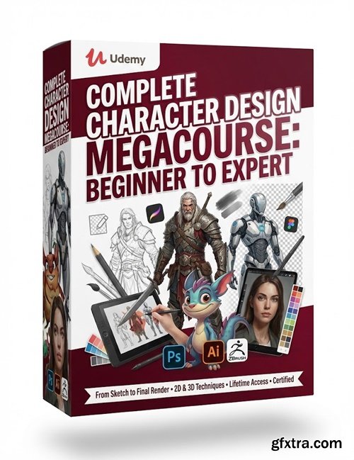 Udemy - Complete Character Design Megacourse: Beginner to Expert