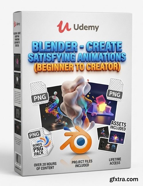 Udemy - Blender - Create Satisfying Animations (Beginner to Creator)