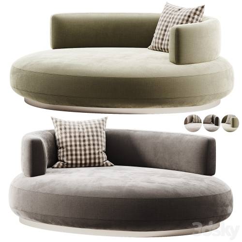 '3dsky Pro - Bezier Armchair by Minotti' '3dsky Pro - Bezier Armchair by Minotti'