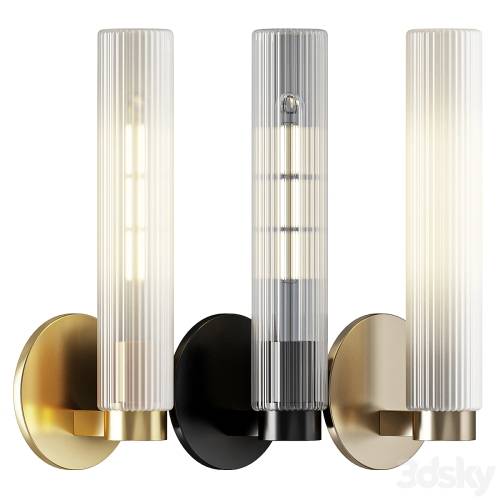 '3dsky Pro - Weston Fluted Sconce' '3dsky Pro - Weston Fluted Sconce'