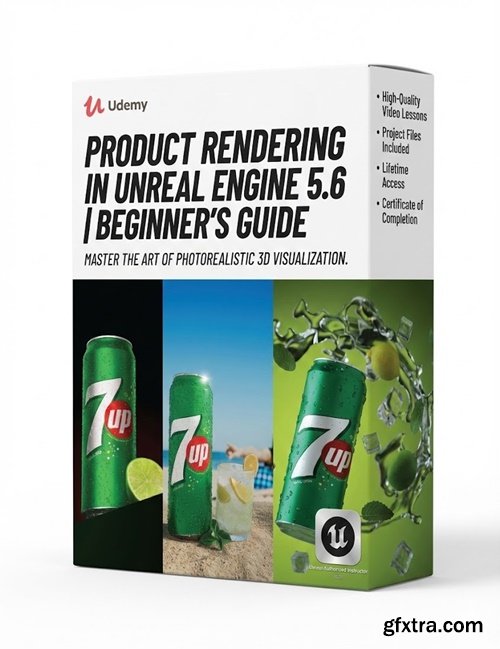 Udemy - Product Rendering In Unreal Engine 5.6 | Beginner\'s Guide