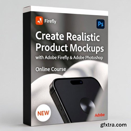 Skillshare - Create Realistic Product Mockups with Adobe Firefly & Adobe Photoshop
