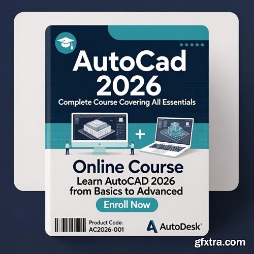 Udemy - AutoCad 2026 Complete Course Covering All Essentials