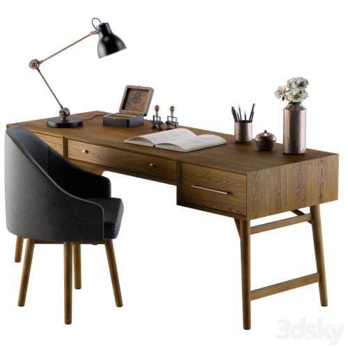 '3dsky Pro - Office Neoclassic Desk for Home' '3dsky Pro - Office Neoclassic Desk for Home'