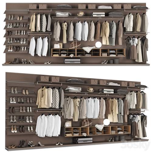 '3dsky Pro - Rimadesio Abacus Walk-in Closet 3' '3dsky Pro - Rimadesio Abacus Walk-in Closet 3'