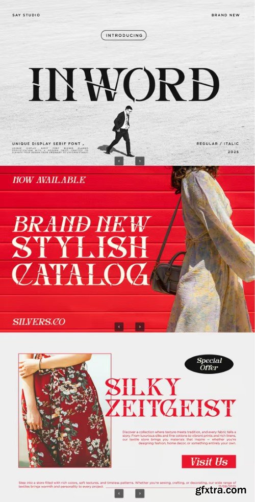 Creativemarket - Inword - Modern Display Serif Font