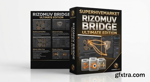Superhivemarket - RizomUV Bridge v3.0.4 Ultimate Edition