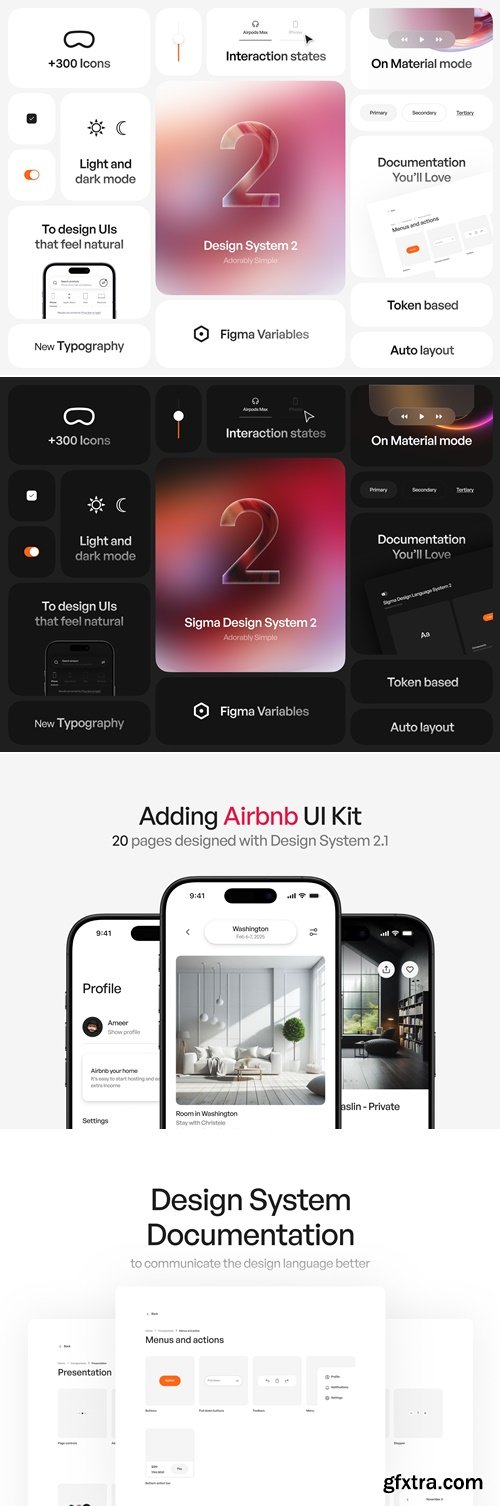 Figma - Design System 2 by Sigma - Figma Design System and UI Kit - Limited Version