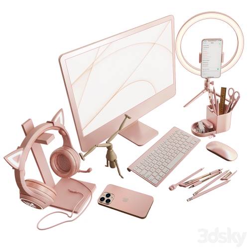 '3dsky Pro - Decor for the workplace in the nursery_3' '3dsky Pro - Decor for the workplace in the nursery_3'