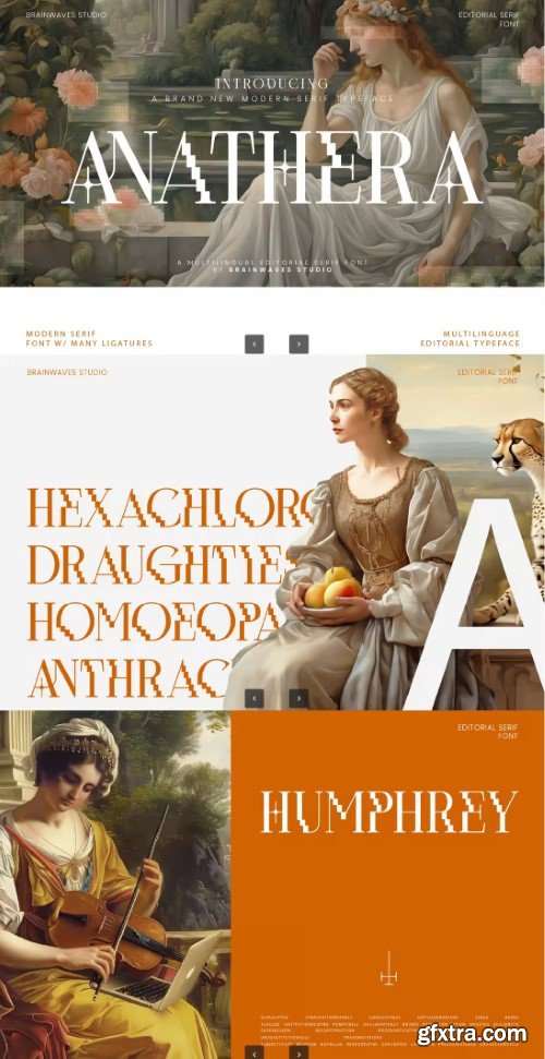 Anathera Serif Display Anathera Serif Display