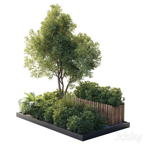 '3dsky Pro - Garden plants set in a box - outdoor set 150' '3dsky Pro - Garden plants set in a box - outdoor set 150'