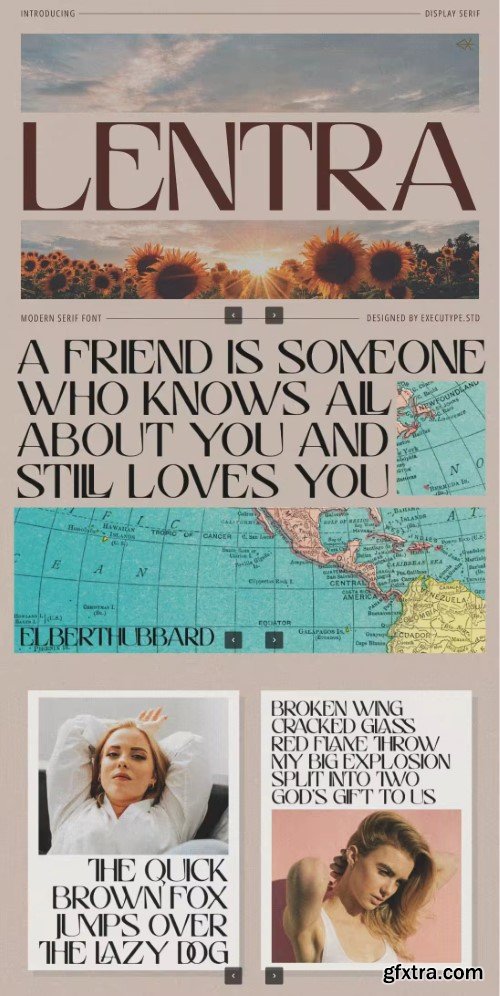 Lentra - Display Serif