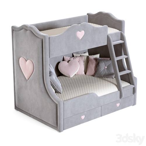 '3dsky Pro - Bed SWEET HEART/ Iriska'