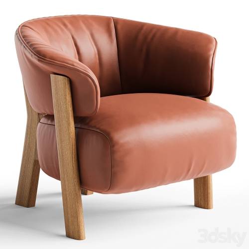 '3dsky Pro - Back Wing Armchair'