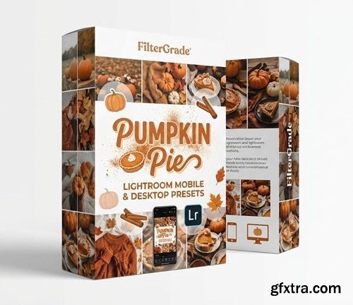 FilterGrade - PUMPKIN PIE Lightroom Mobile and Desktop Presets