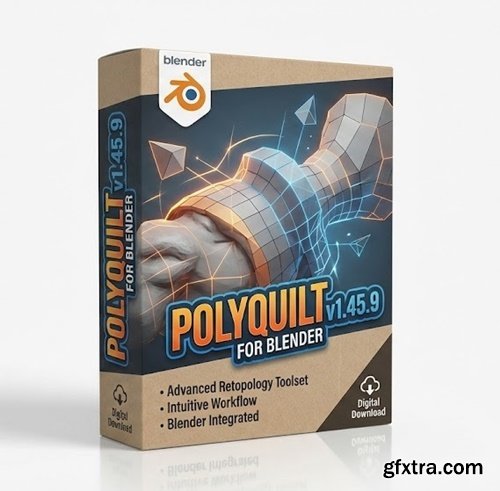 PolyQuilt v1.45.9 for Blender