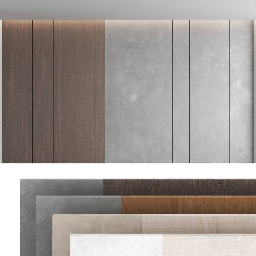 '3dsky Pro - Decorative wall panel set 45'