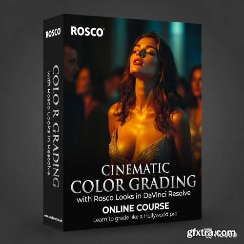 Skillshare - Cinematic Color Grading with Rosco Looks in DaVinci Resolve