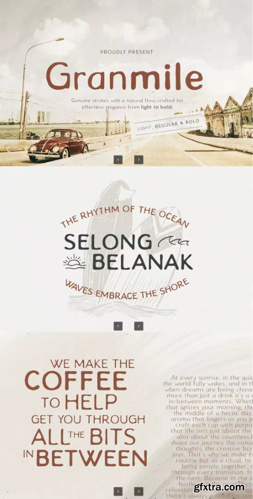 Granmile - Natural Handwritten Sans