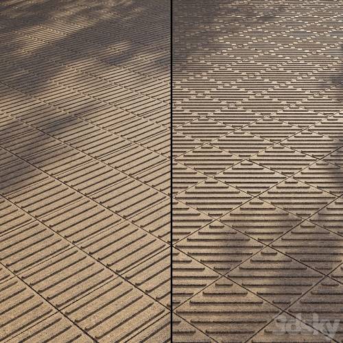 '3dsky Pro - Tactile tiles Type 1 Set 3'
