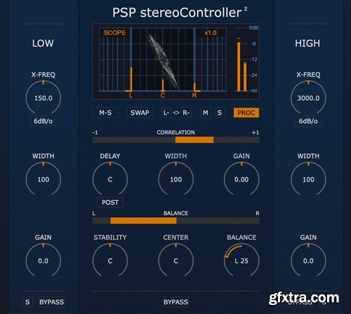PSPaudioware PSP stereoController2 v2.0.2