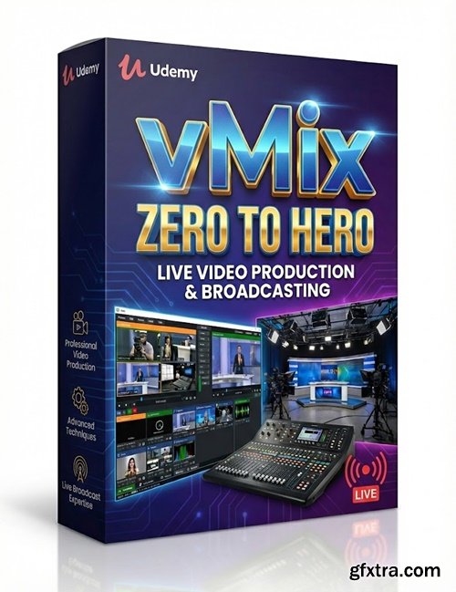 Udemy - vMix Zero to Hero - Live Video Production & Broadcasting