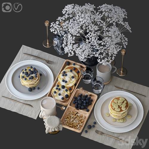 '3dsky Pro - Table setting 51'