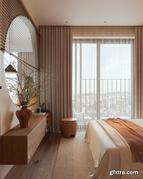 Apartment 3ds Max Scene 09