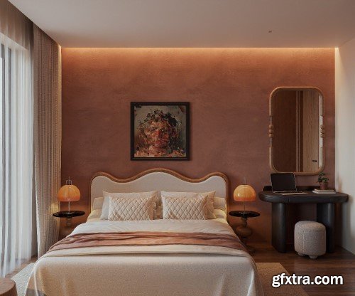 Apartment 3ds Max Scene 09