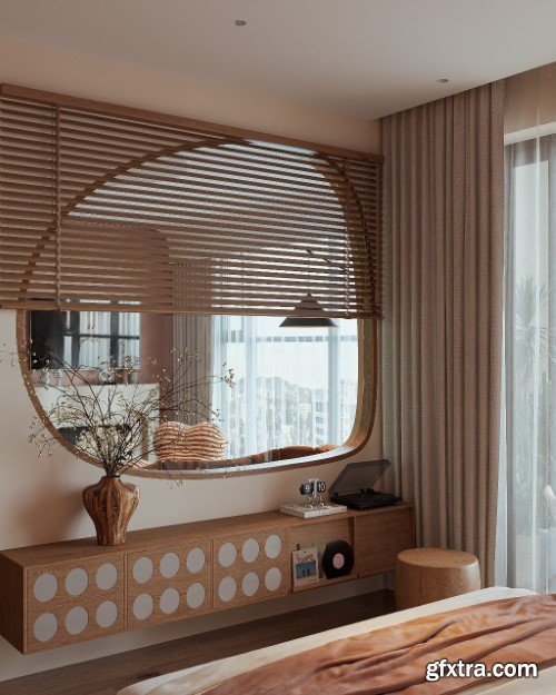 Apartment 3ds Max Scene 09