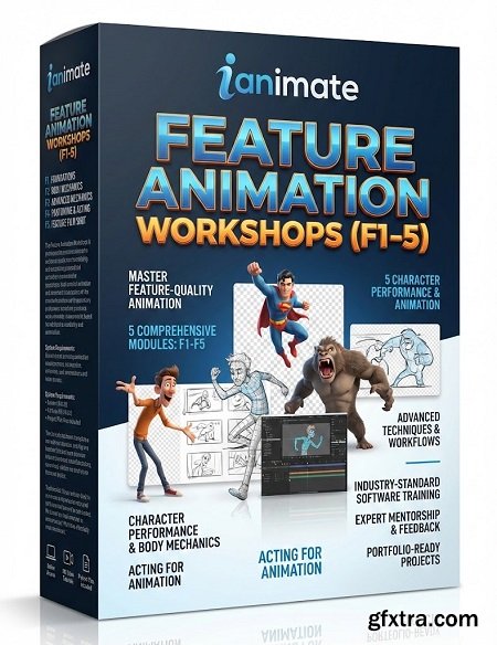 Ianimate - Feature Animation Workshops (F1-5)