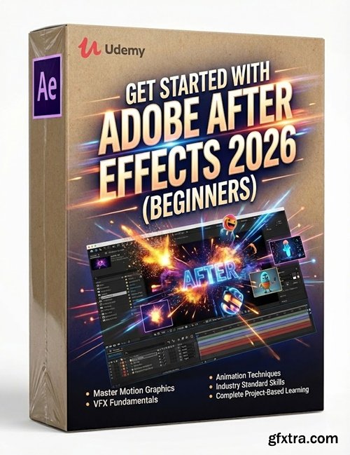 Udemy - Get Started with Adobe After Effects 2026 (Beginners)