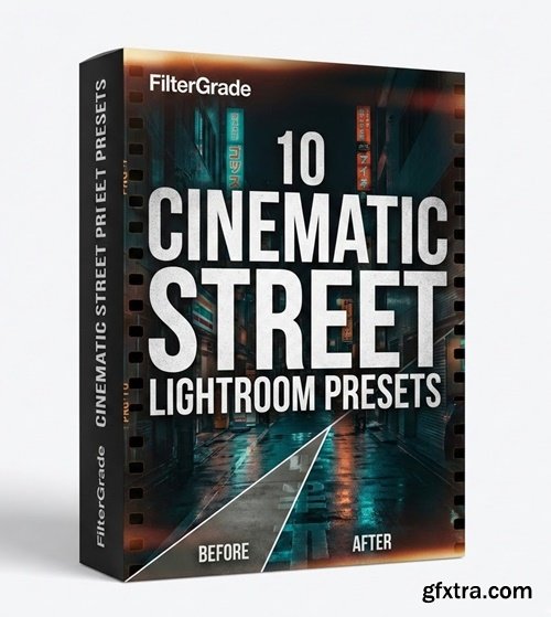 FilterGrade - 10 Cinematic Street Lightroom Presets