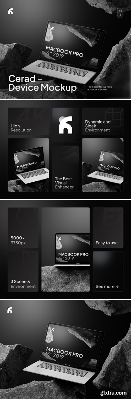Cerad - Macbook Pro Modern Mockups