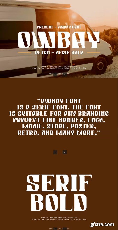Owbay - Serif Bold Font
