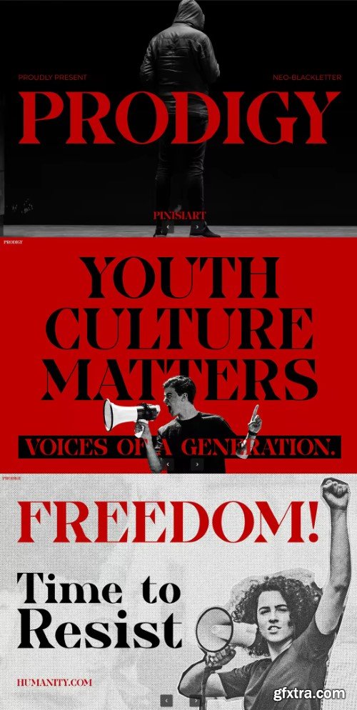 Prodigy – Bold Display Font