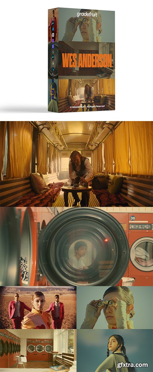 GradeFruit - Wes Anderson LUTs &amp; LR Presets