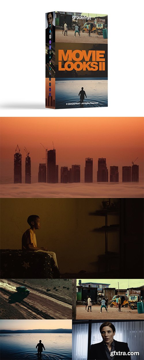 GradeFruit - Movie Looks V2 LUTs &amp; LR Presets