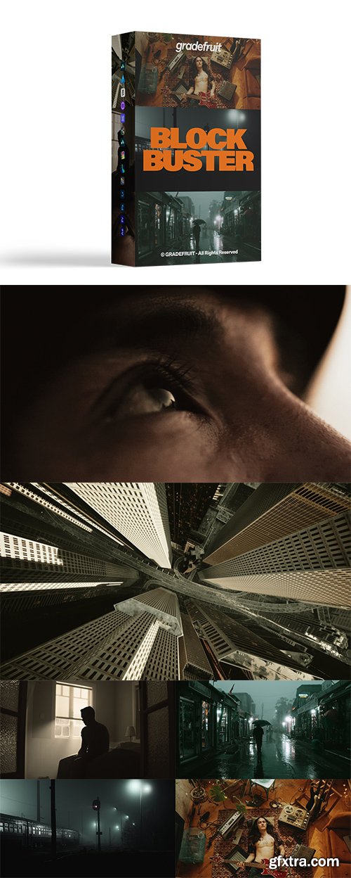 GradeFruit - Blockbuster LUTs &amp; LR Presets